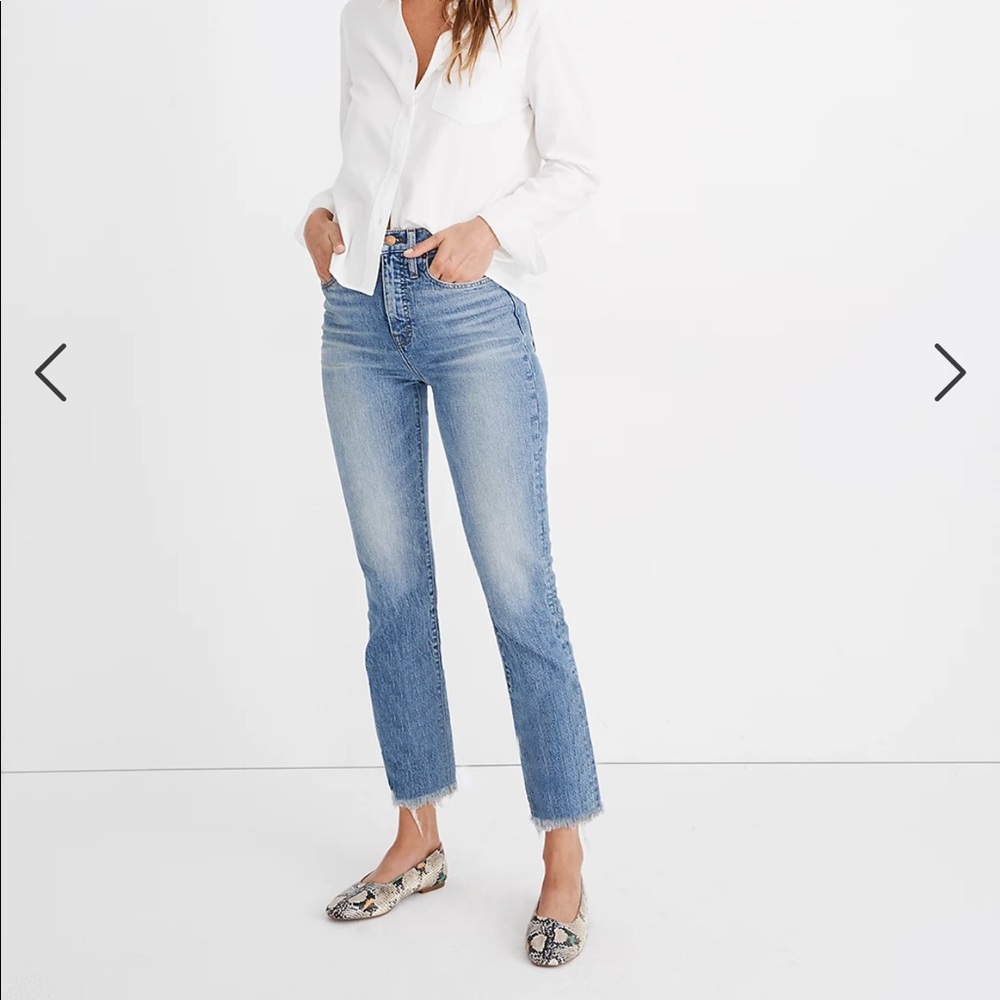 Madewell perfect vintage jean in ainsworth